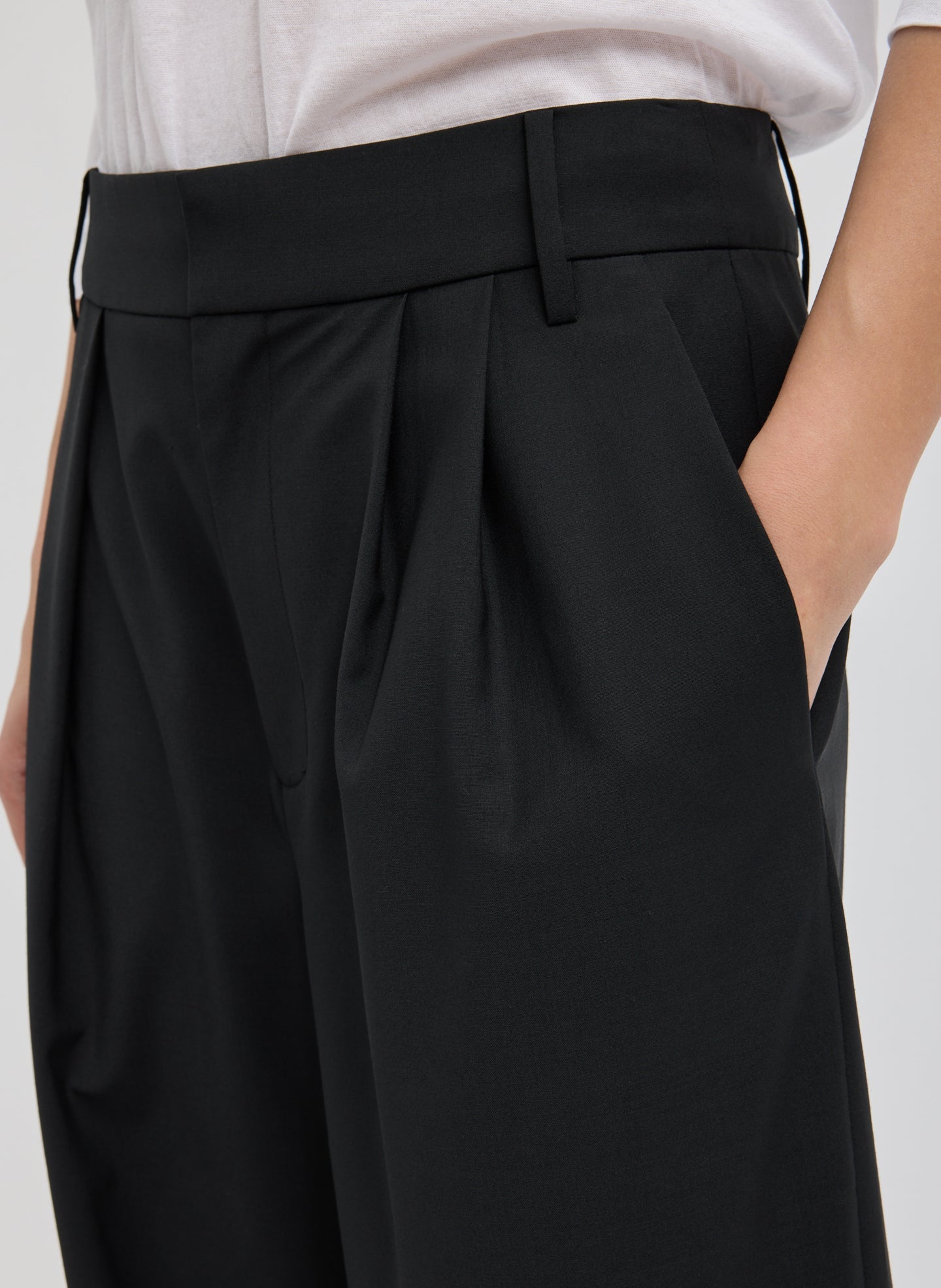 Tibi Tropical Wool Stella Pant