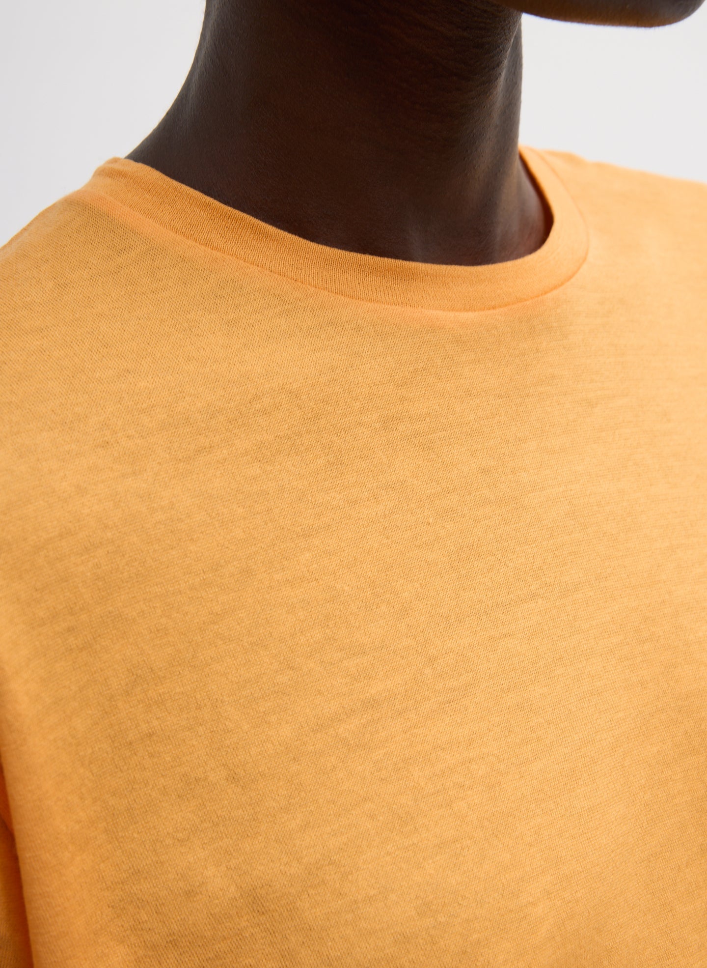 Tibi Sheer Crepe Knit Crewneck Unisex Long Sleeve T-Shirt