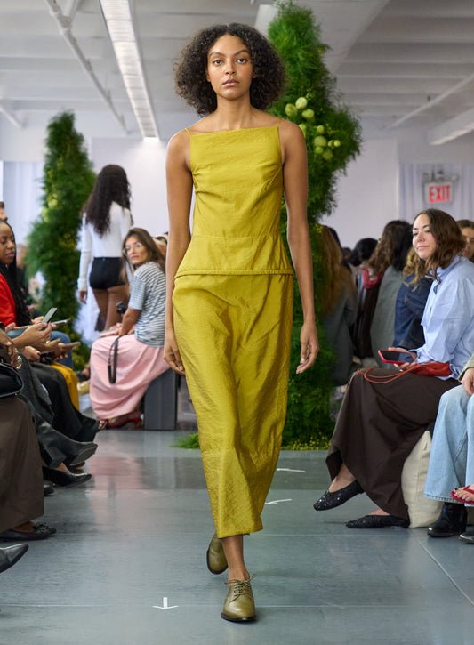 Tibi Chassis Hoop Strappy Dress