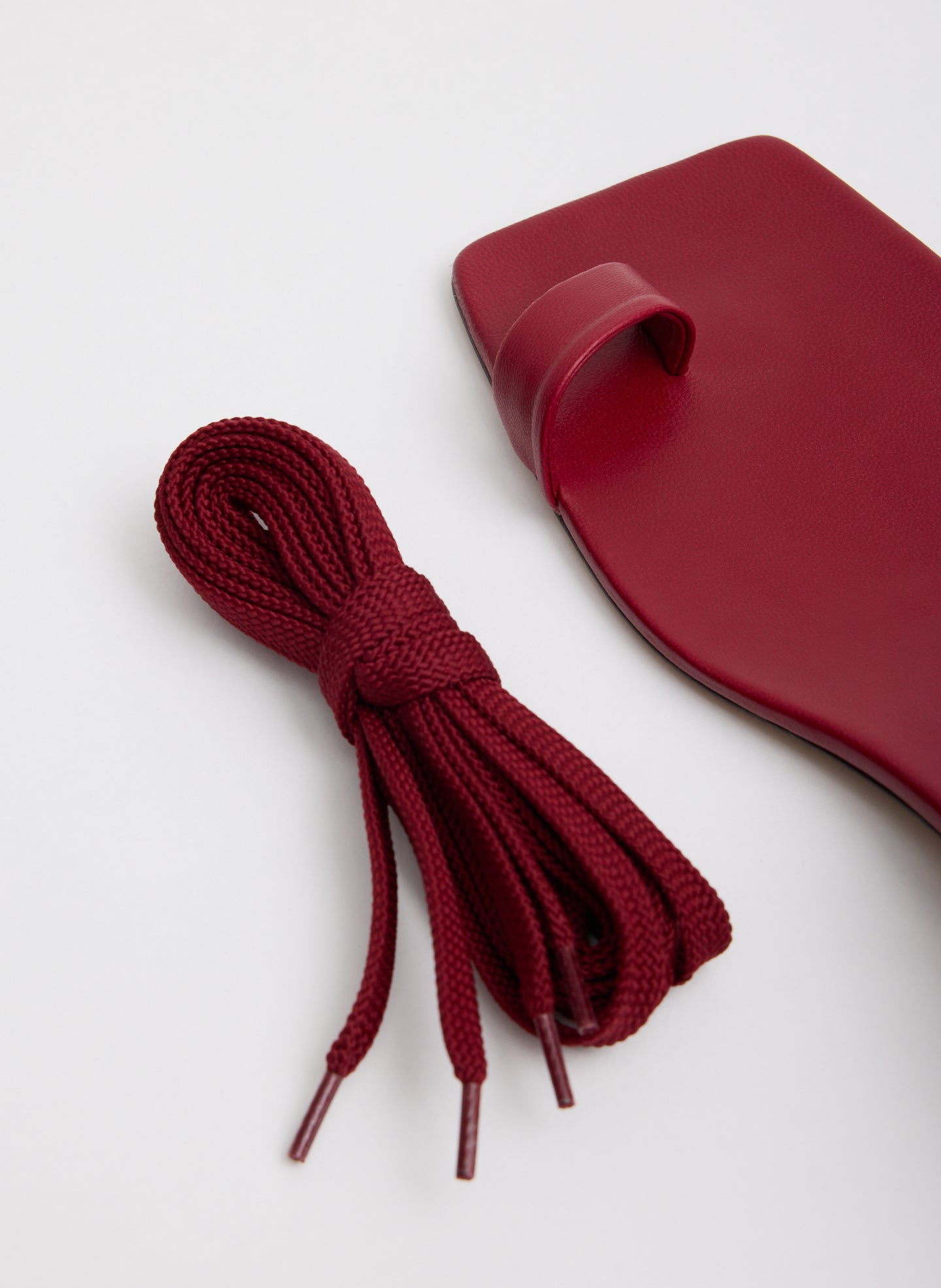 Tibi Ali Lace-Up Short Sandal