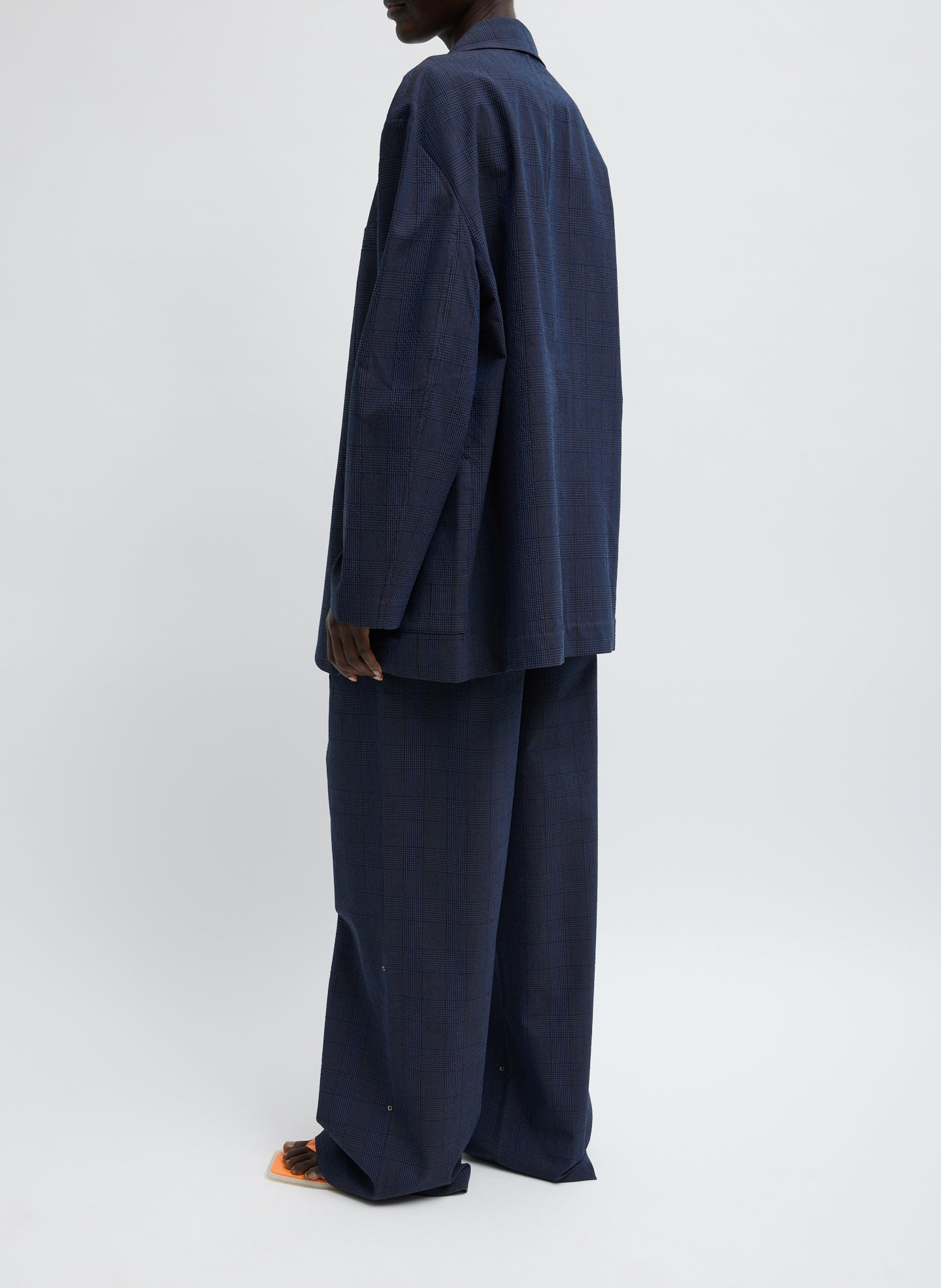 Tibi Menswear Crepon Liam Blazer