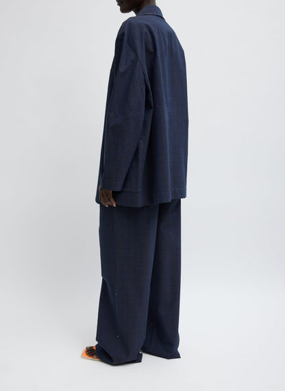 Tibi Menswear Crepon Liam Blazer