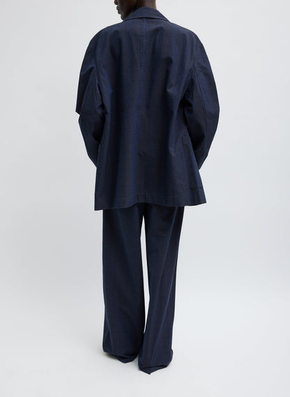 Tibi Menswear Crepon Liam Blazer
