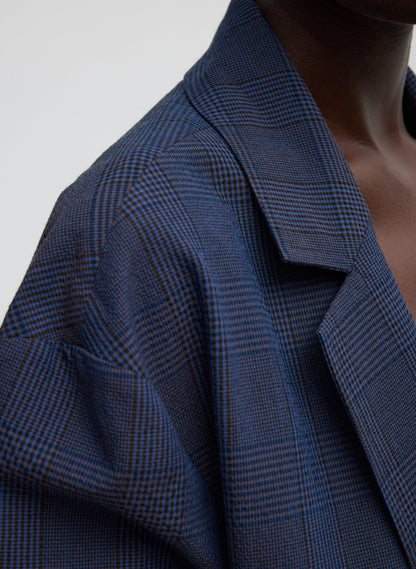 Tibi Menswear Crepon Liam Blazer