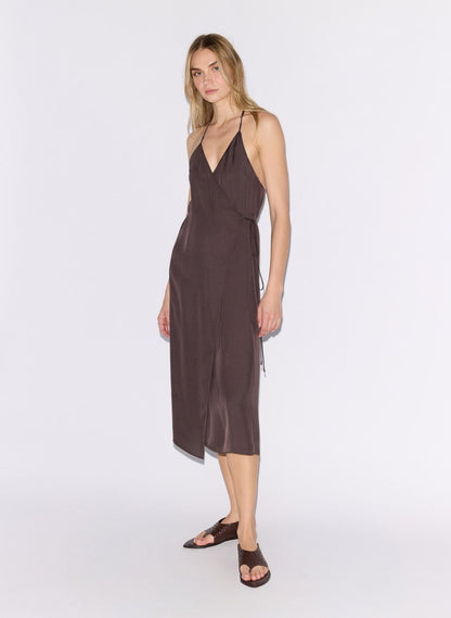 Tibi Summer Slip Wrap Dress