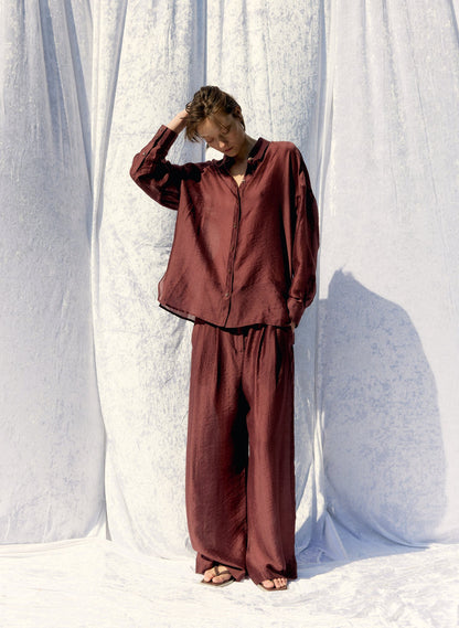 Tibi Summer Voile Oversized Shirt