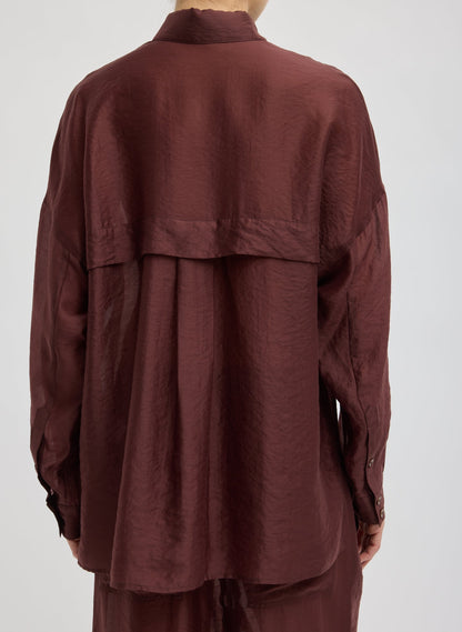 Tibi Summer Voile Oversized Shirt