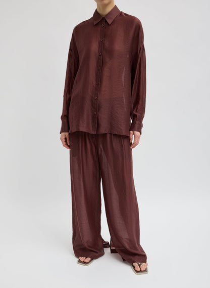 Tibi Summer Voile Oversized Shirt