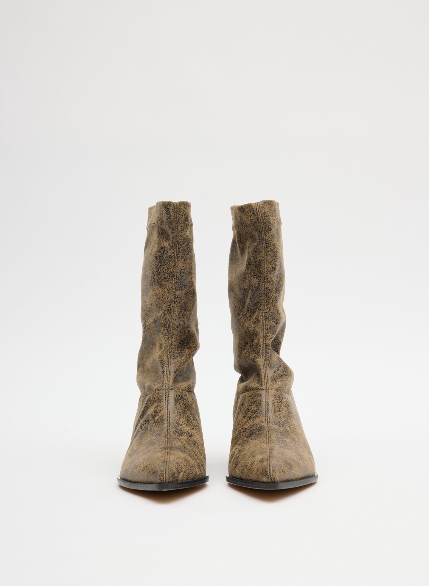 Tibi Distressed Leo Boot