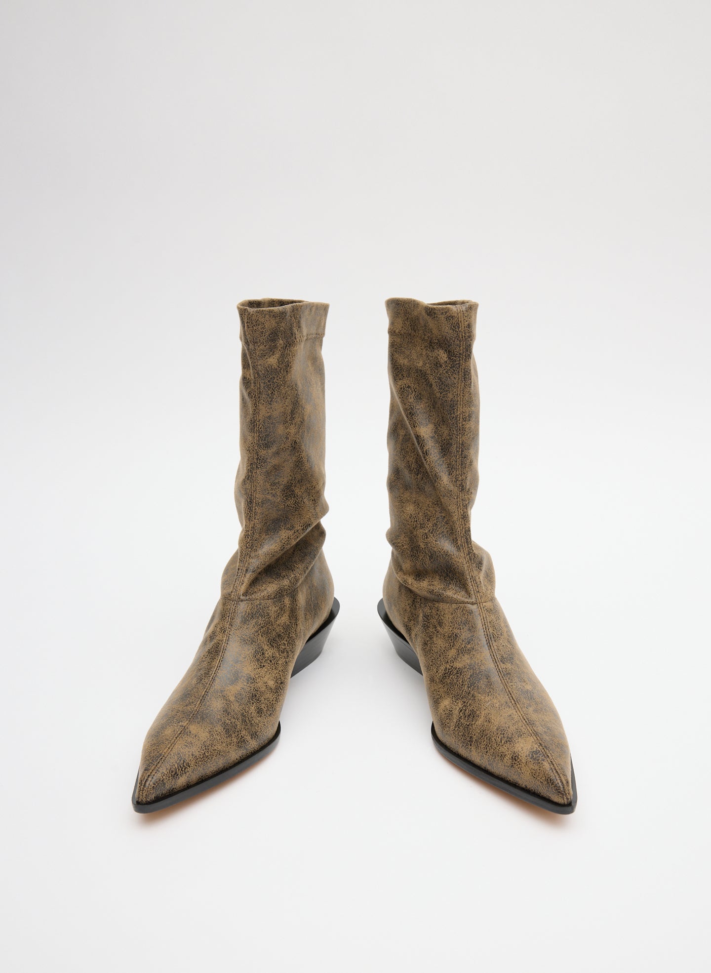 Tibi Distressed Leo Boot