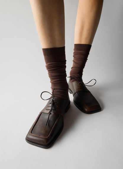 Tibi Brody Square Toe Loafer