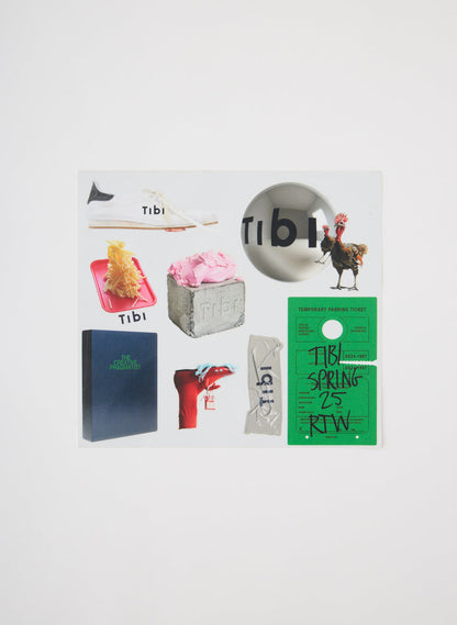 Tibi Surrealist Sticker Sheet