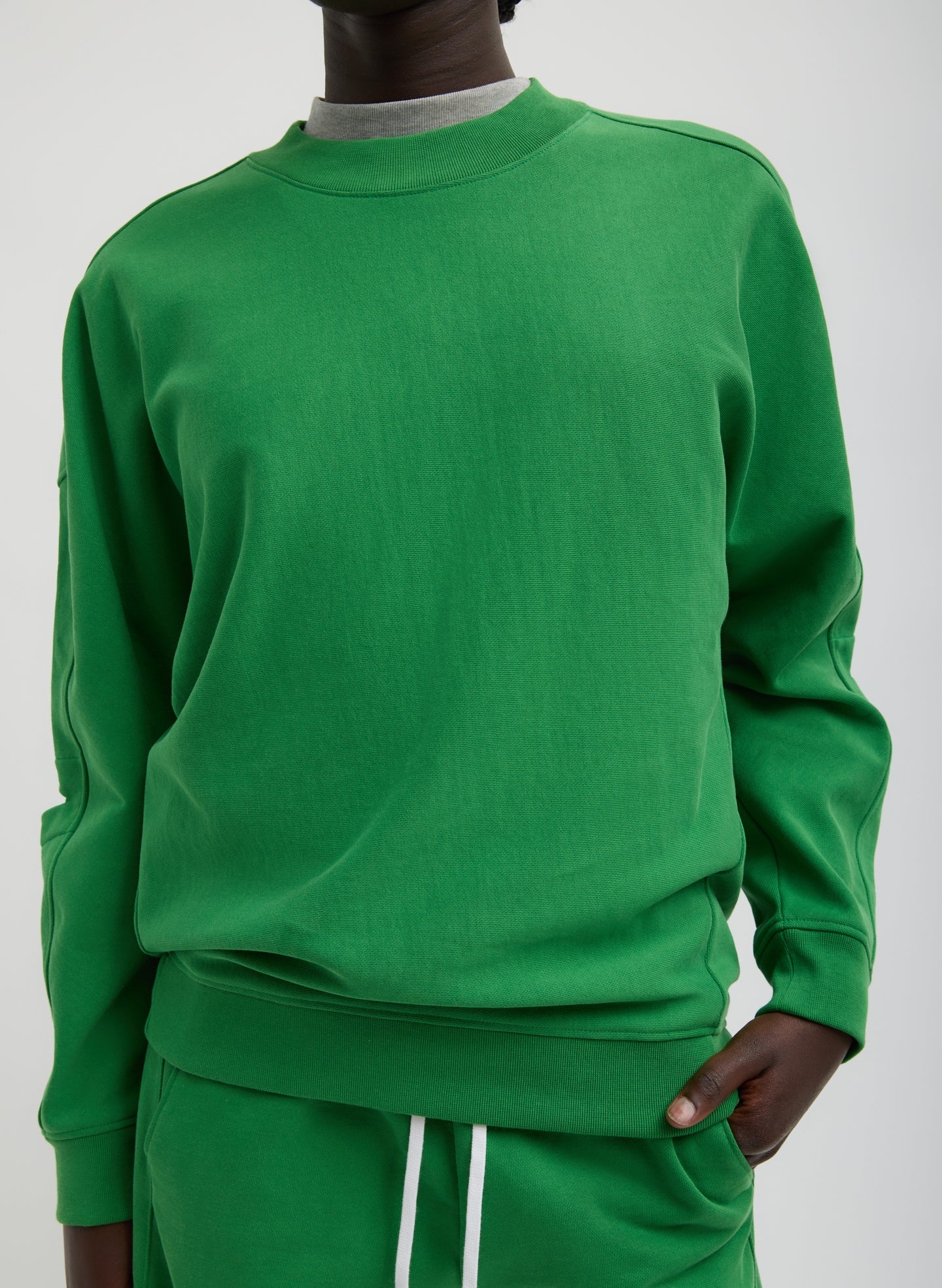 Tibi Cocoon Crewneck Sweatshirt