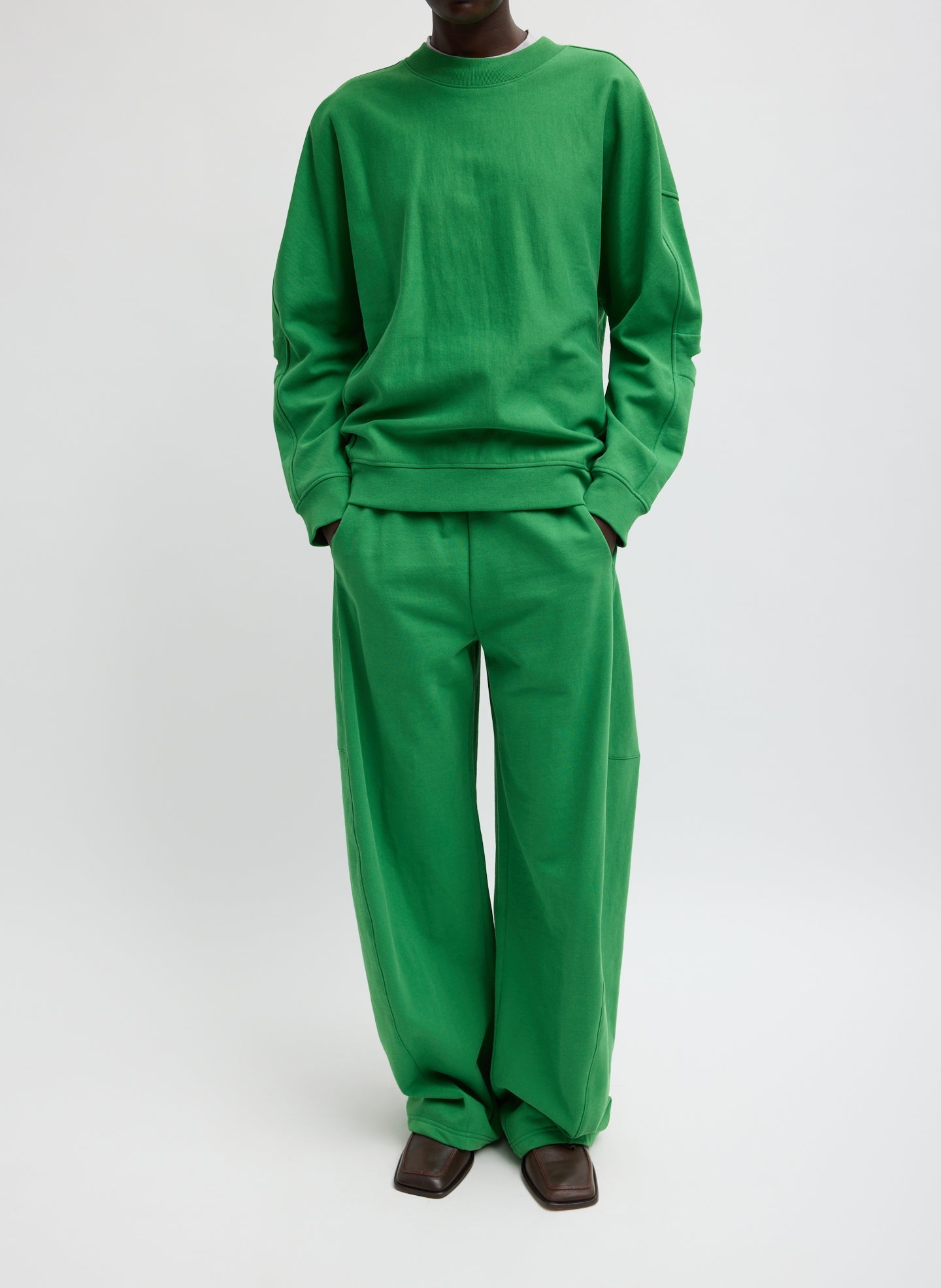 Tibi Cocoon Crewneck Sweatshirt