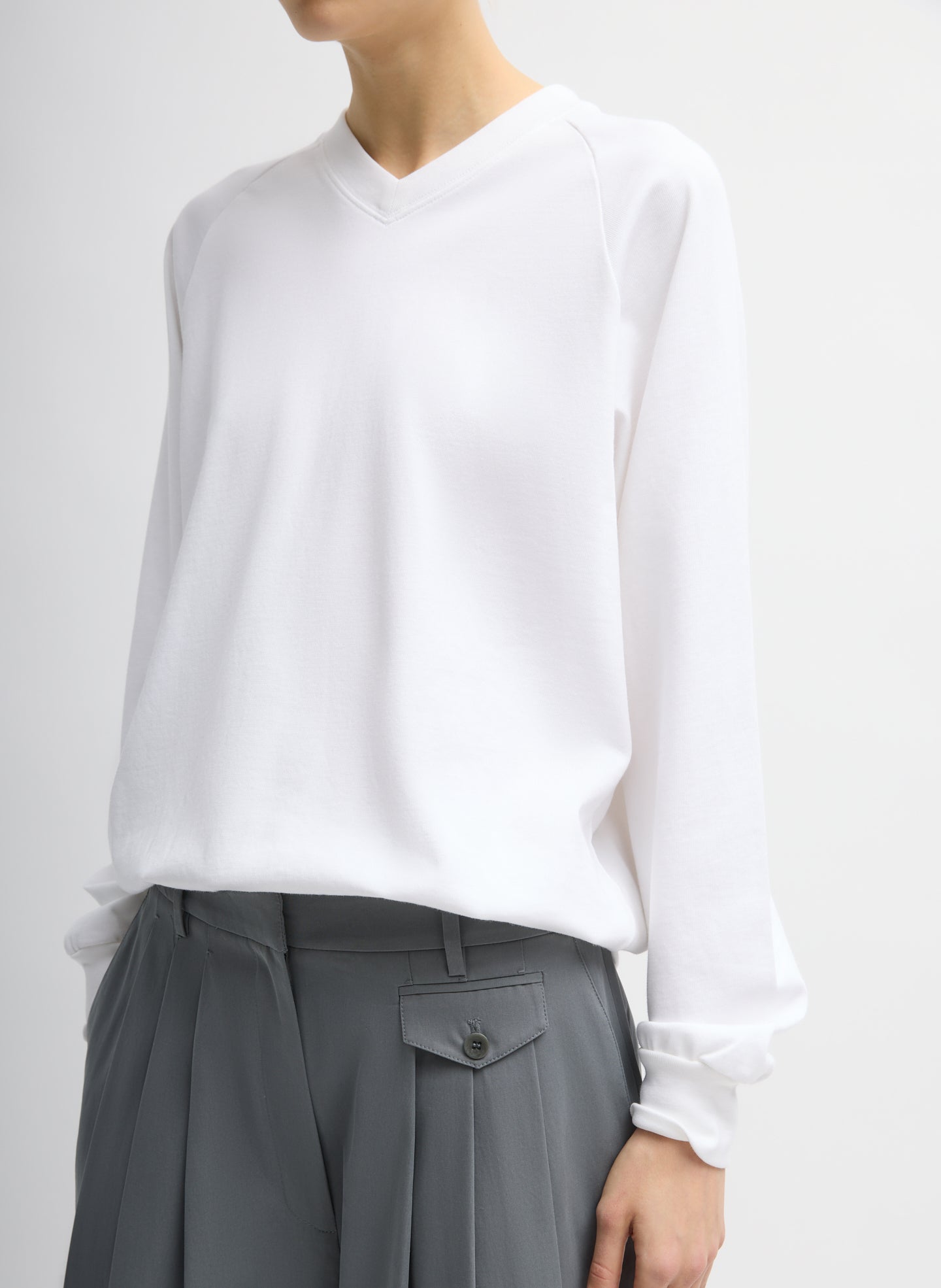 Tibi Perfect T-Shirt Vintage Sweatshirt