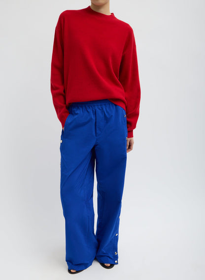 Tibi Nylon Snap Pull On Jogger