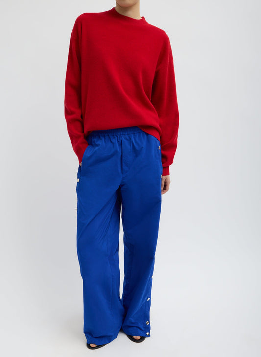 Tibi Nylon Snap Pull On Jogger