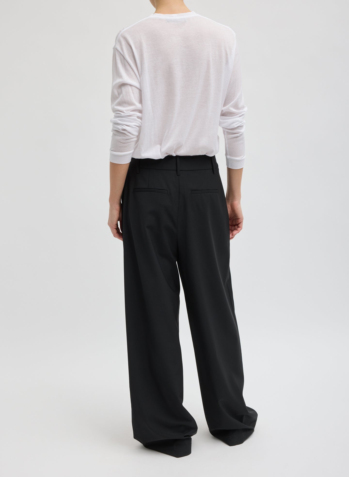 Tibi Tropical Wool Stella Pant