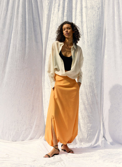Tibi Summer Voile Oversized Shirt