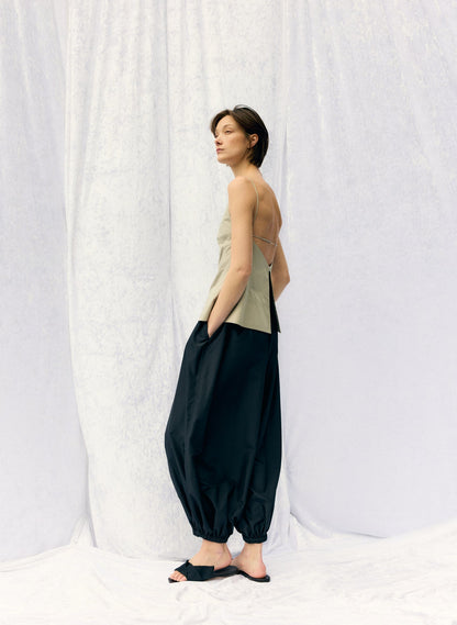 Tibi Summer Nylon Zeppelin Pant