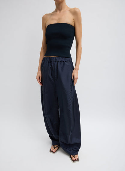 Tibi Ribbed Sweater Tube Top