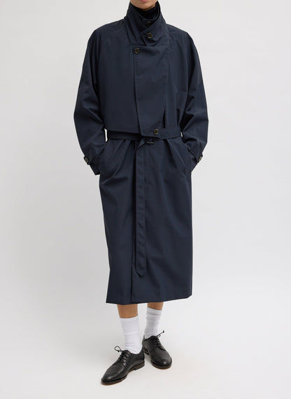 Tibi Double Collar Frank Trench