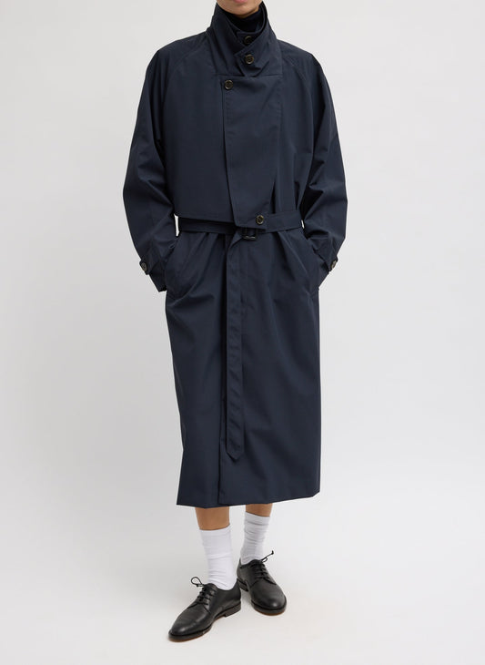 Tibi Double Collar Frank Trench