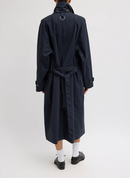 Tibi Double Collar Frank Trench