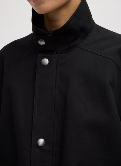 Tibi Patchwork Twill Slicker Jacket