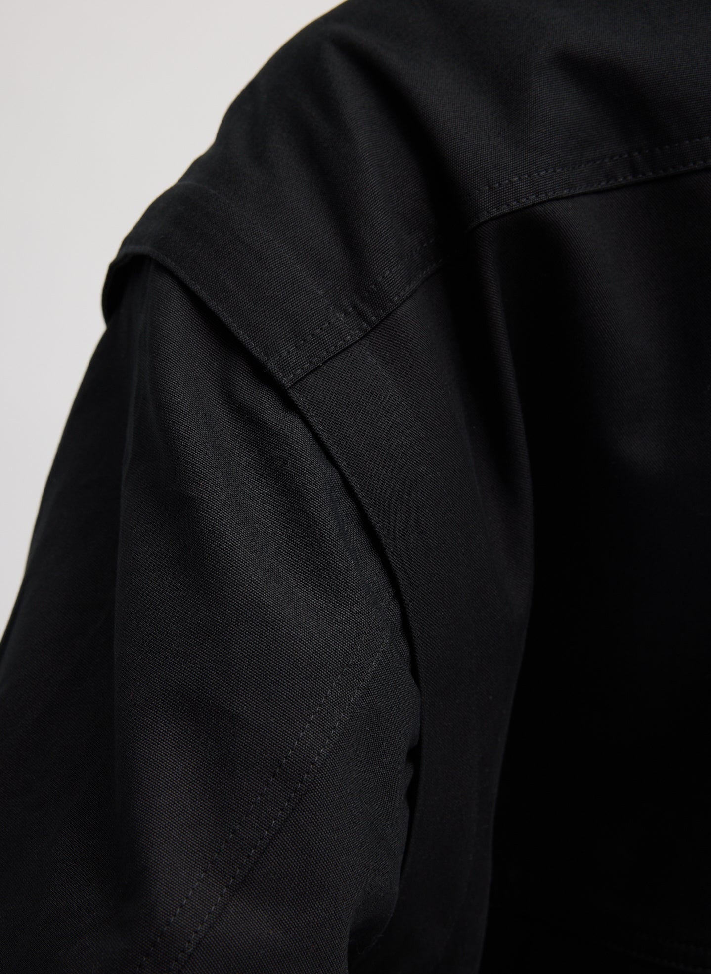 Tibi Patchwork Twill Slicker Jacket