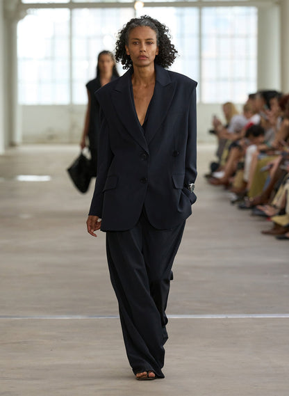 Tibi Tropical Wool Liam Vest
