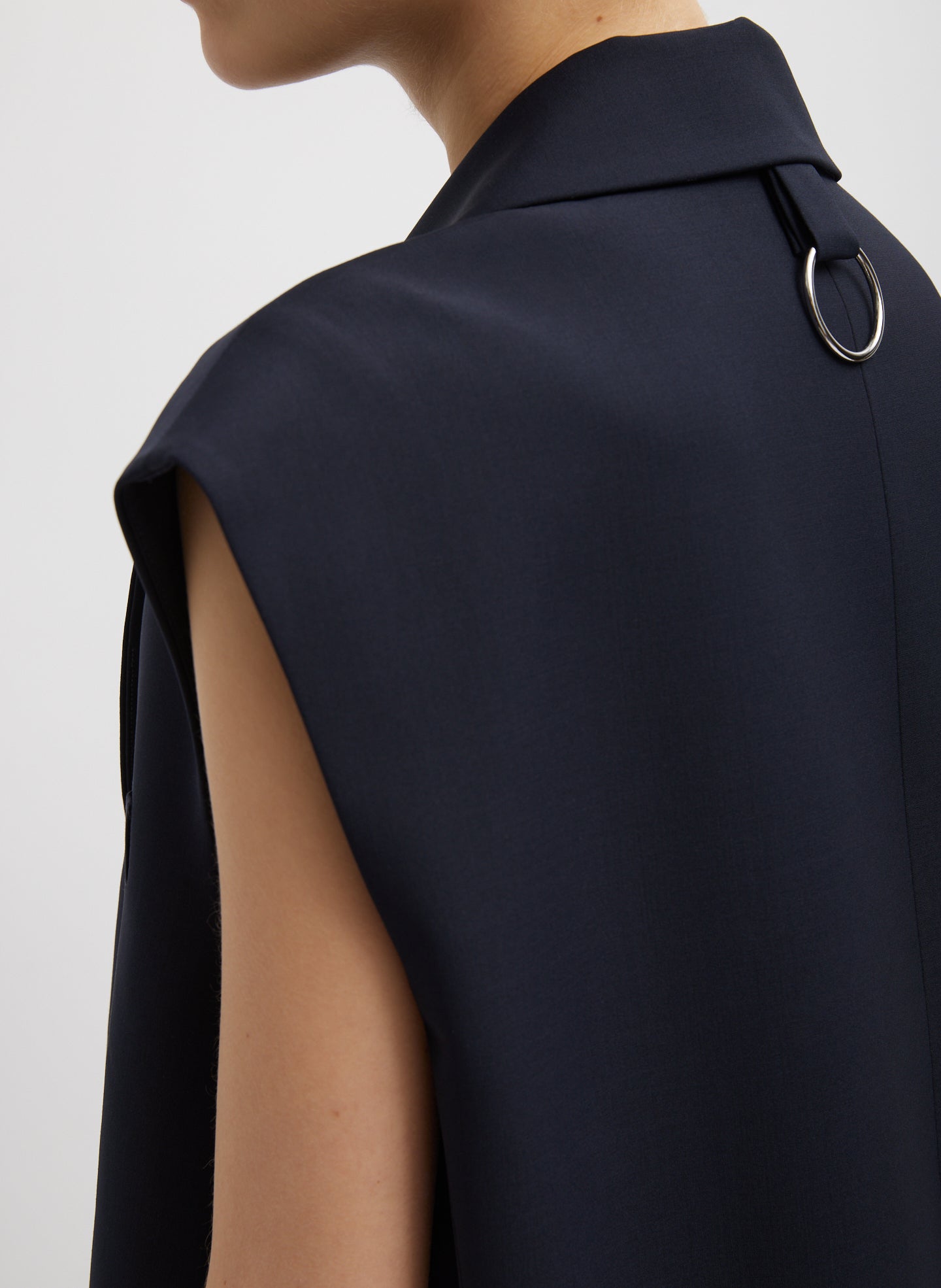 Tibi Tropical Wool Liam Vest