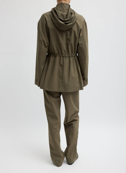 Tibi Tech Suiting Anorak Blazer With Zip Off Vest