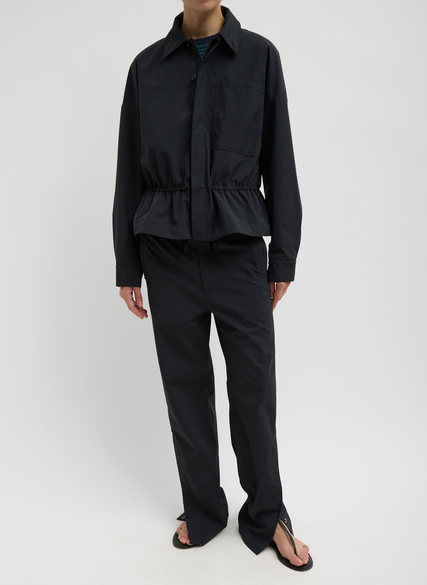 Tibi Tech Suiting Anorak Bomber
