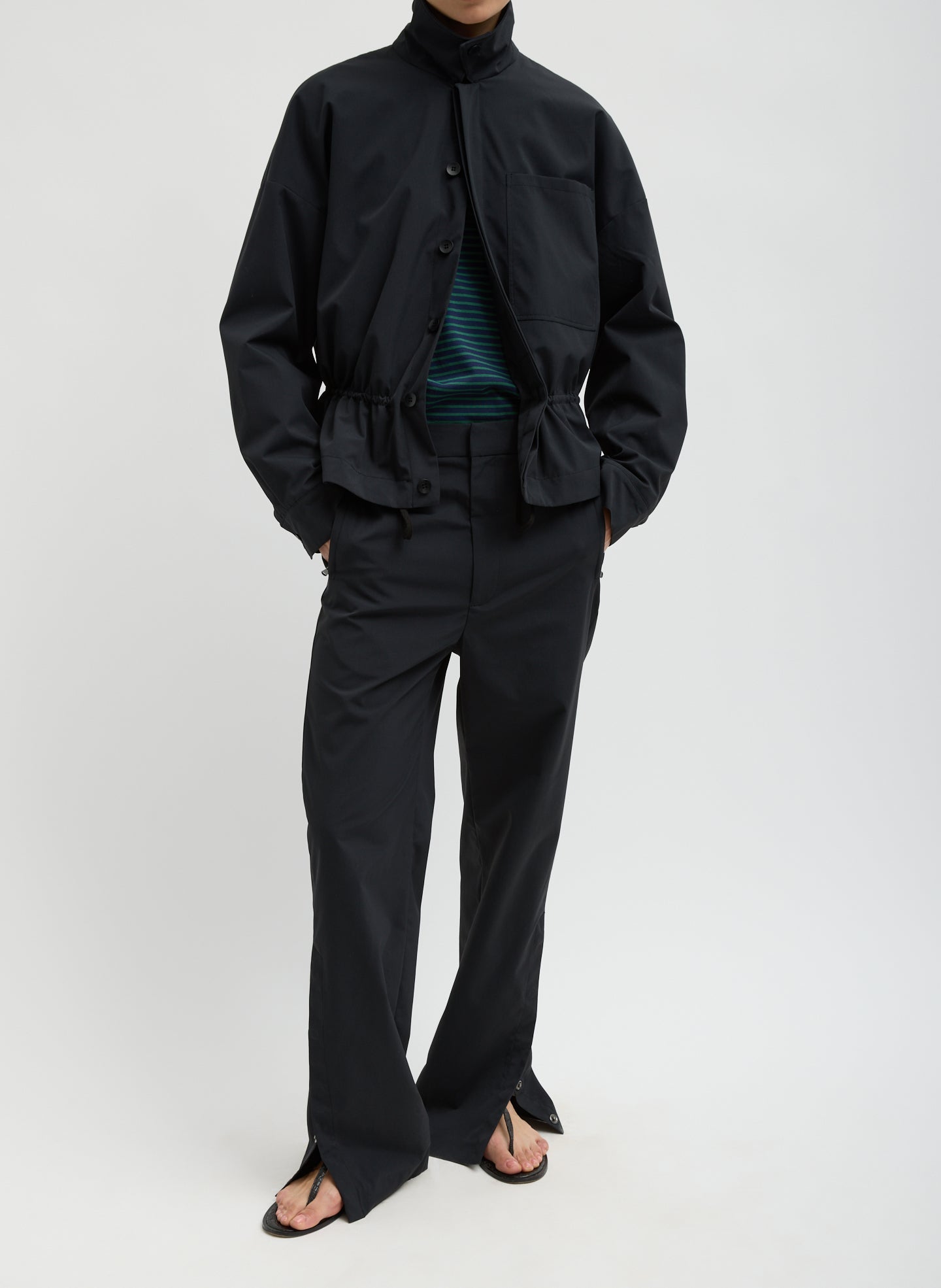 Tibi Tech Suiting Anorak Bomber