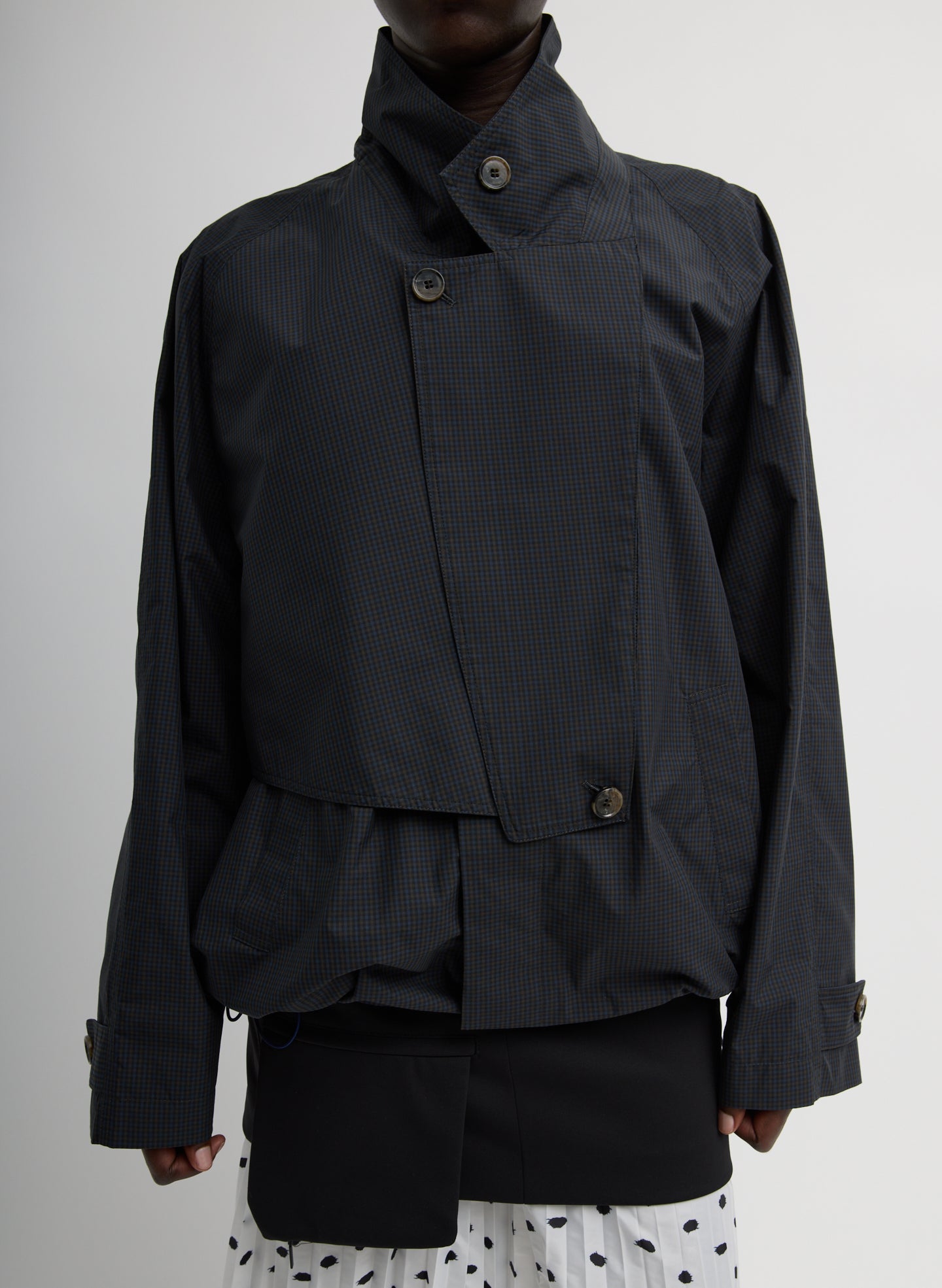 Tibi Charles Menswear Trench Anorak