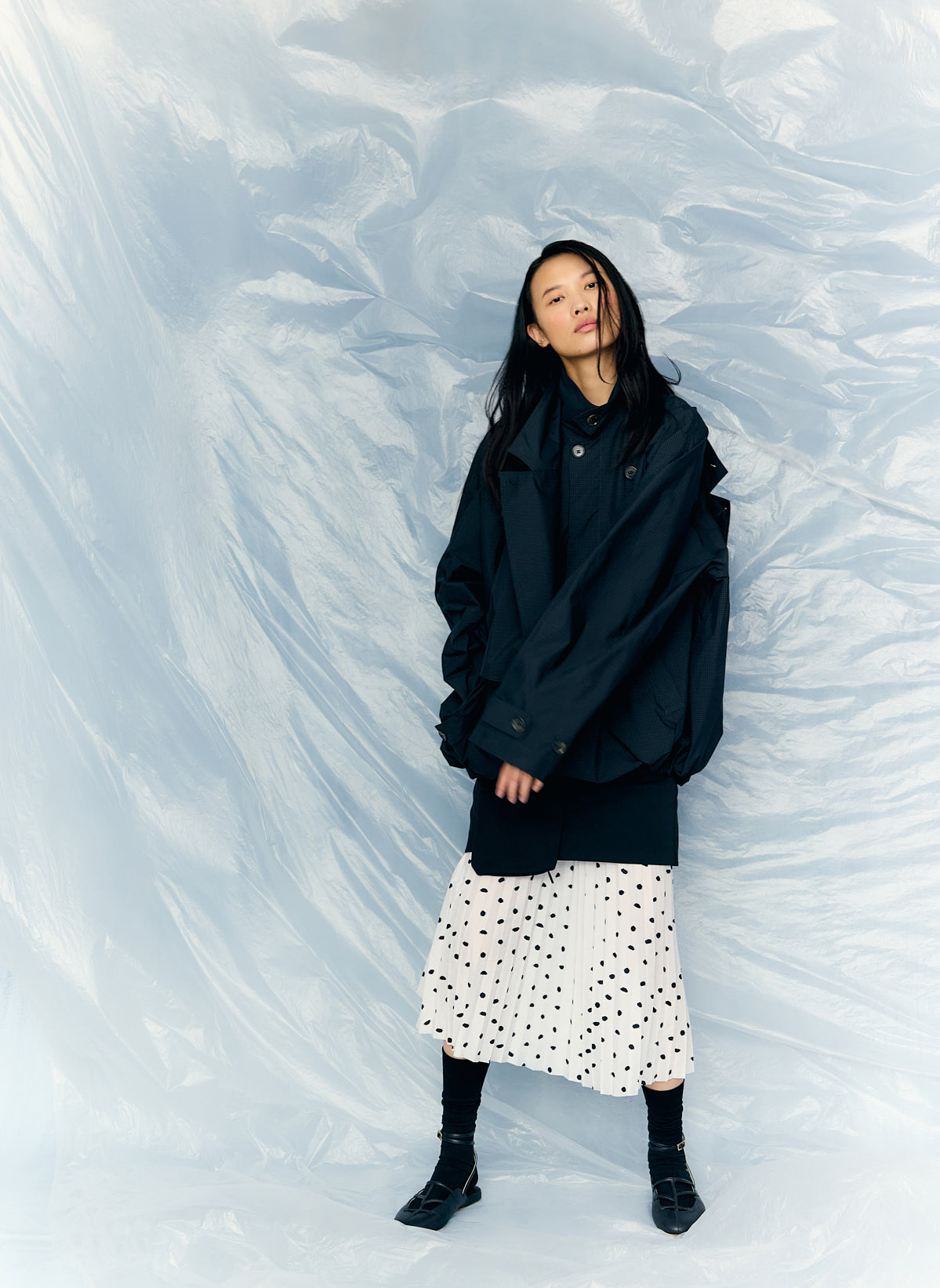 Tibi Charles Menswear Trench Anorak