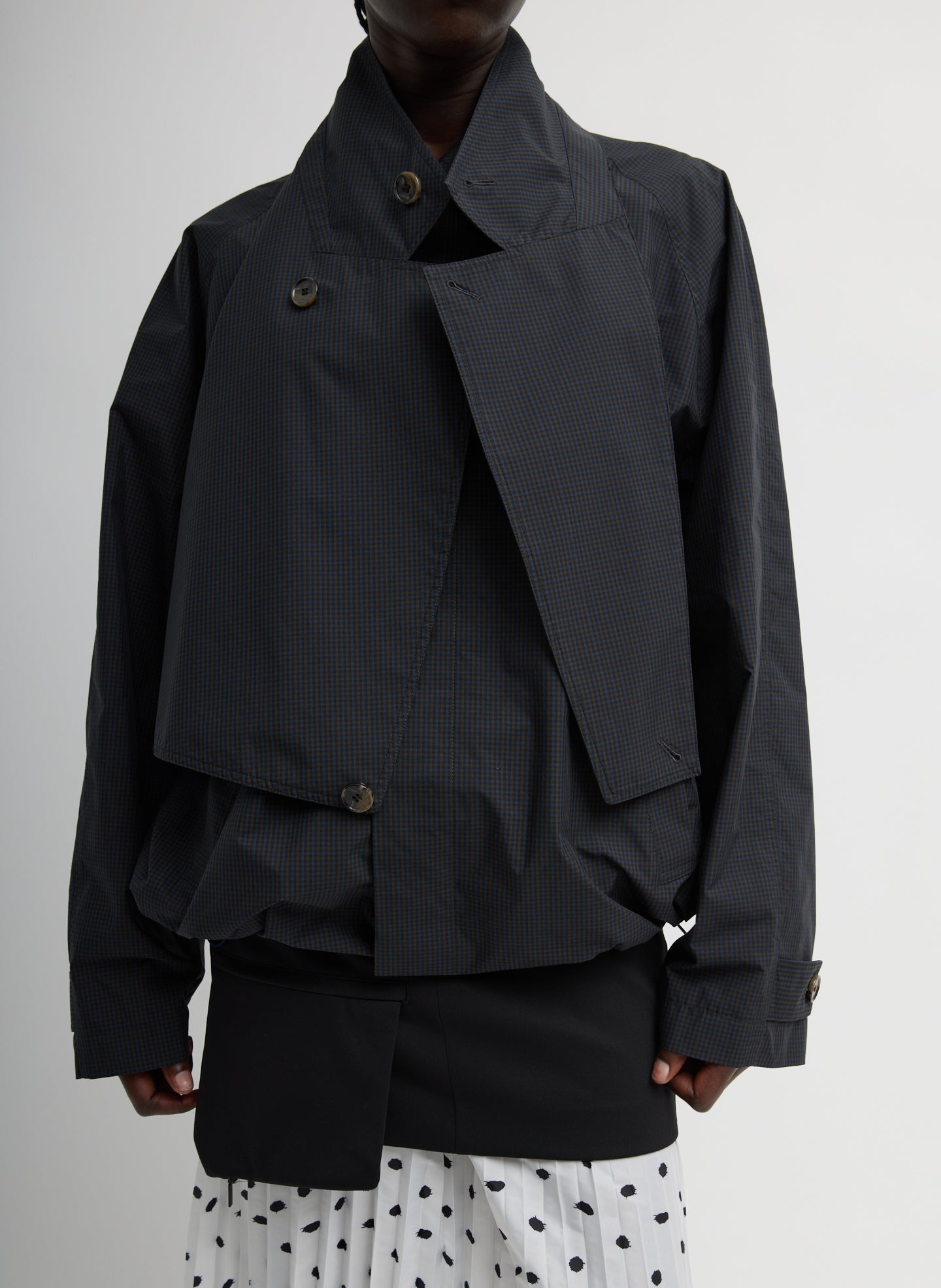 Tibi Charles Menswear Trench Anorak