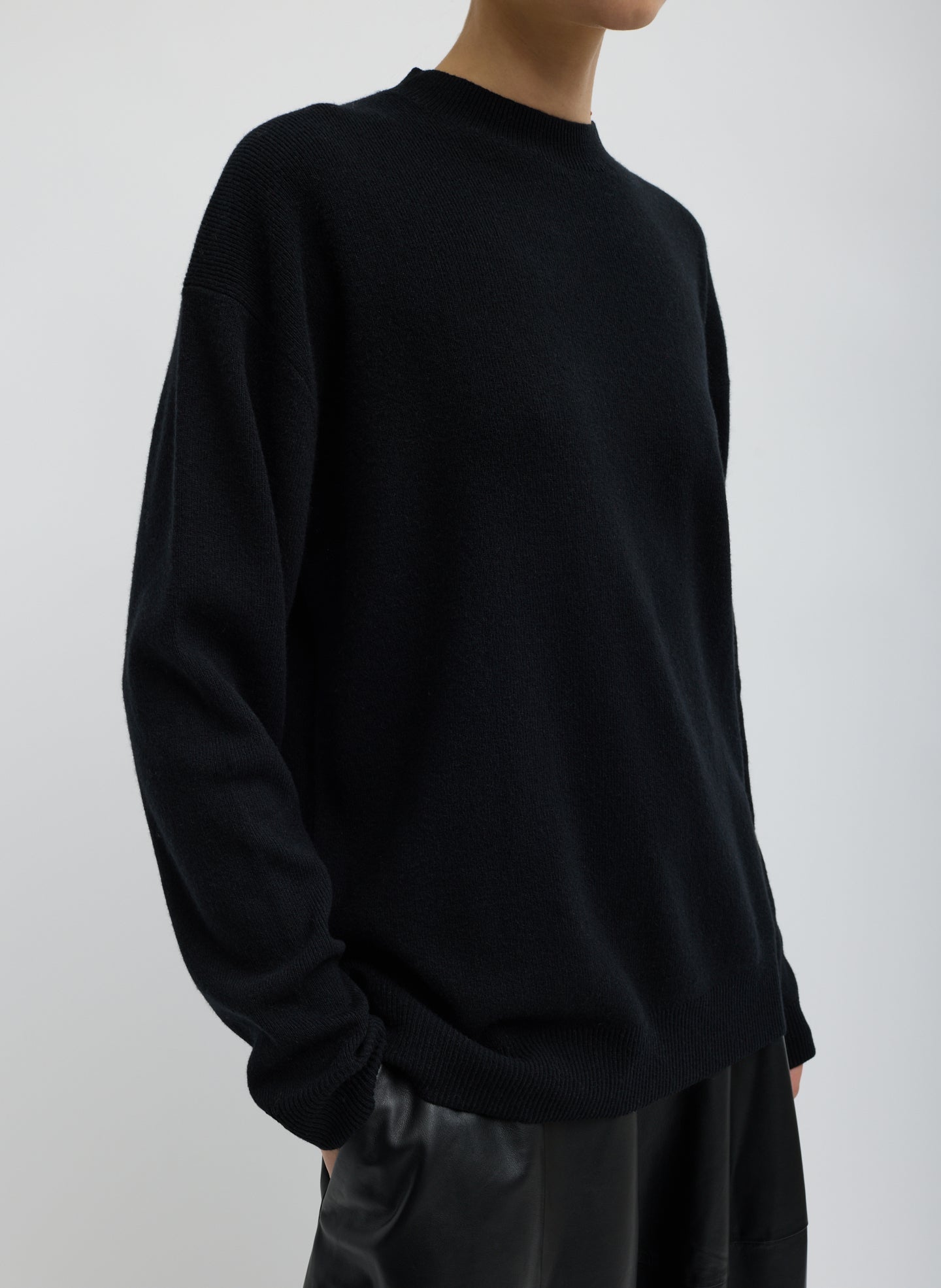 Tibi Anna Merino Wool Cut Out Racerback Pullover