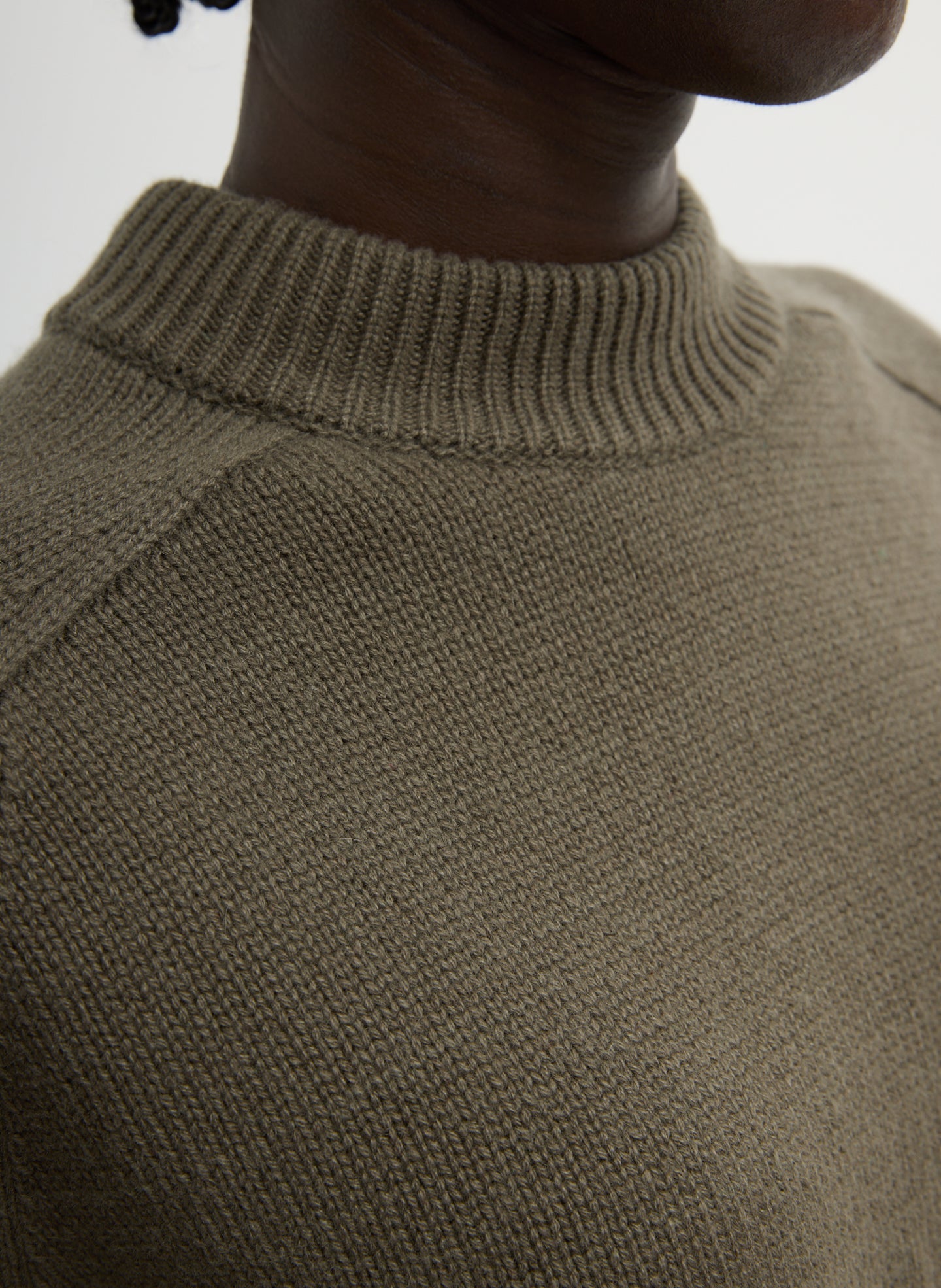 Tibi Cashmere Crewneck Oversized Pullover Sweater