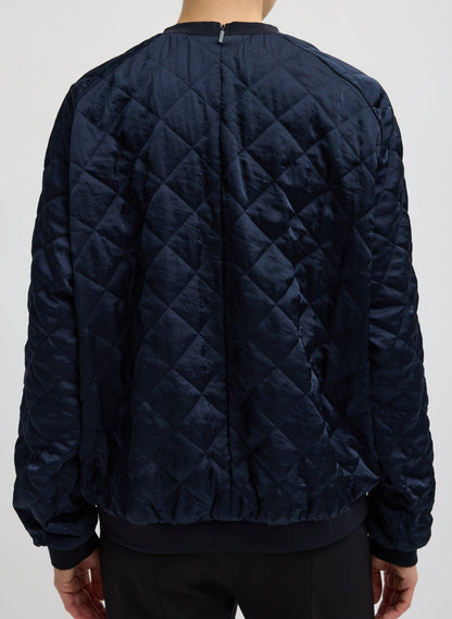 Tibi Cozy Quilting Sweatshirt