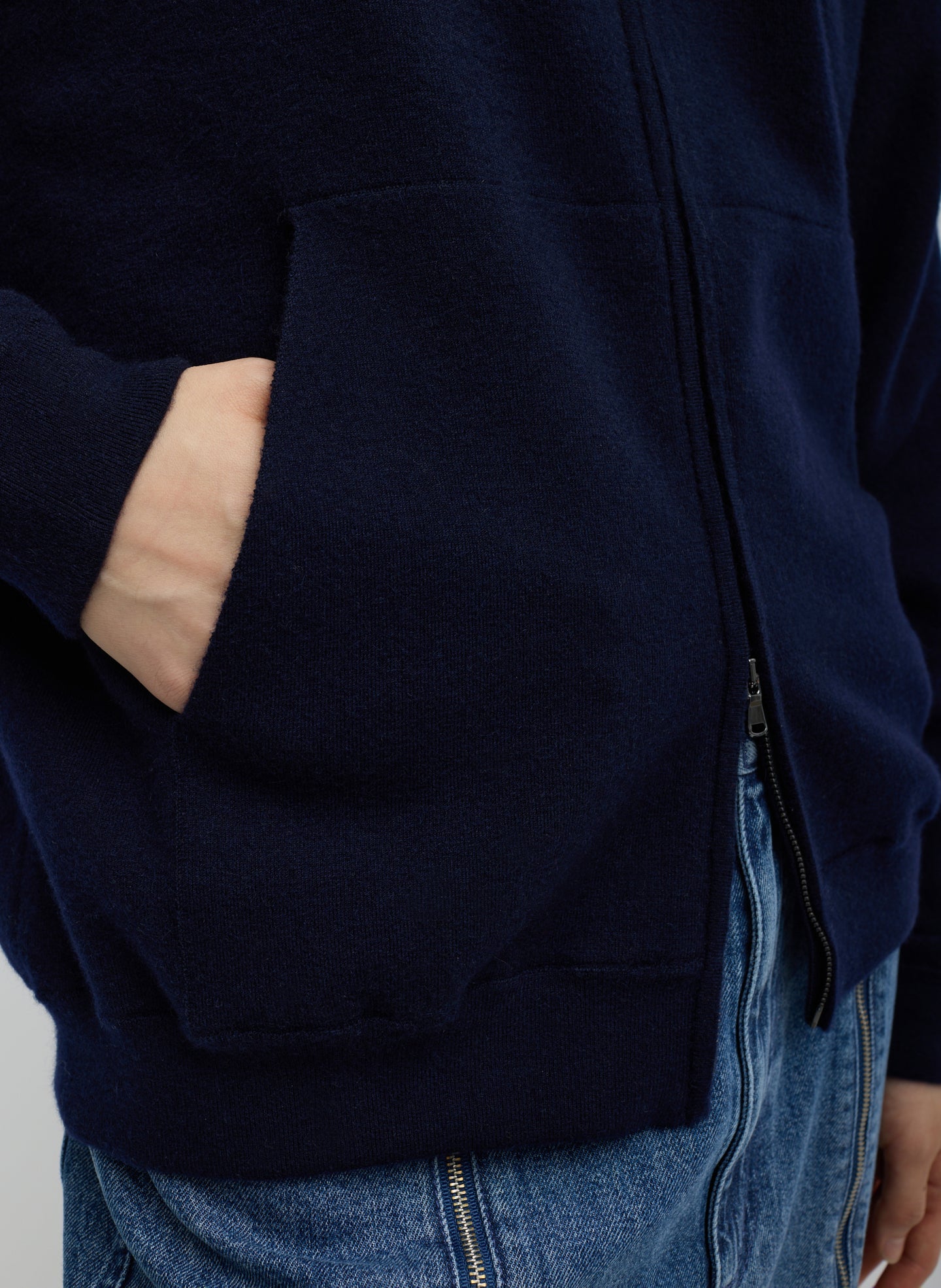 Tibi Double Faced Cashmere Hoodie