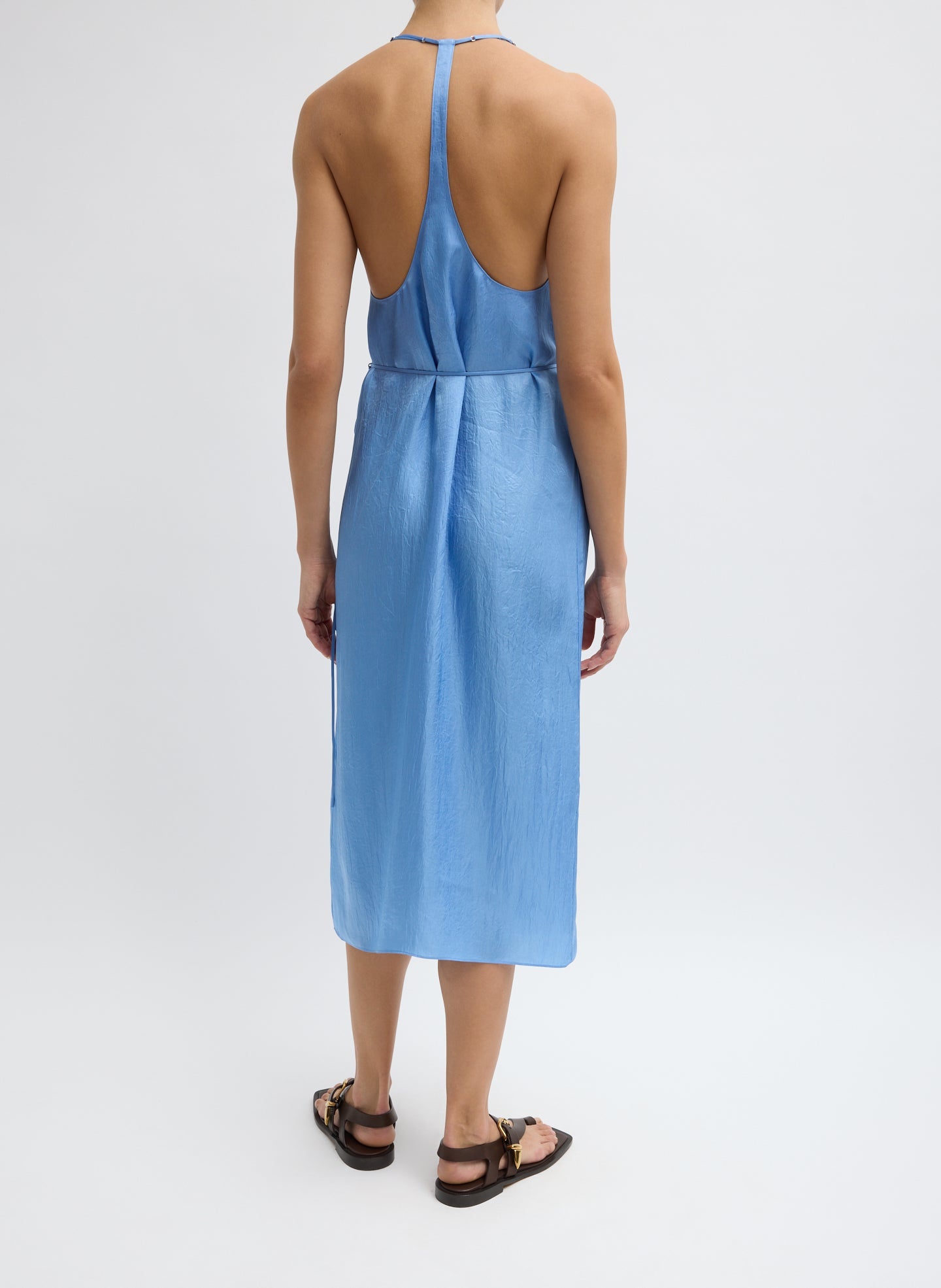 Tibi Summer Slip Wrap Dress