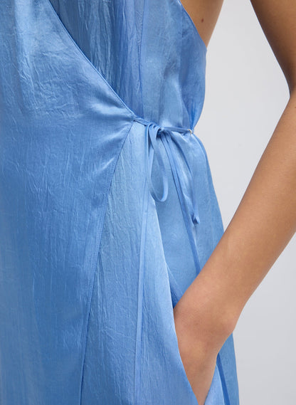 Tibi Summer Slip Wrap Dress