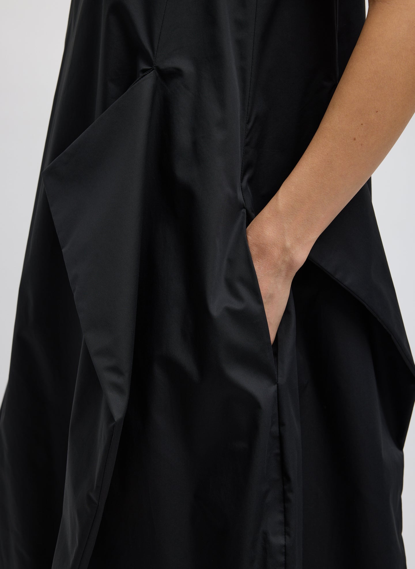 Tibi Eco Poplin Tank Dress