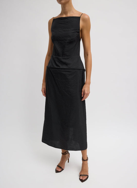 Tibi Chassis Hoop Strappy Dress