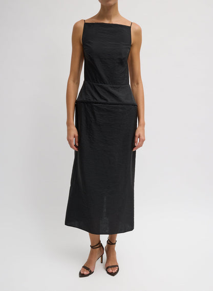 Tibi Chassis Hoop Strappy Dress