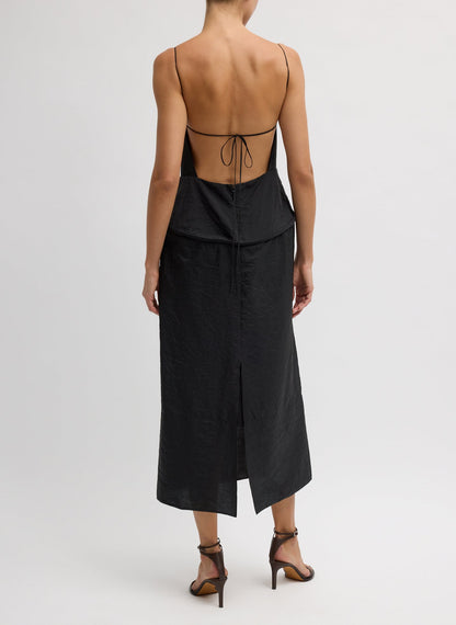 Tibi Chassis Hoop Strappy Dress