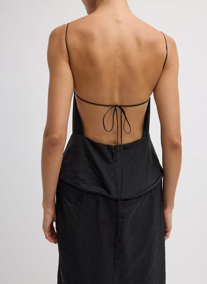 Tibi Chassis Hoop Strappy Dress