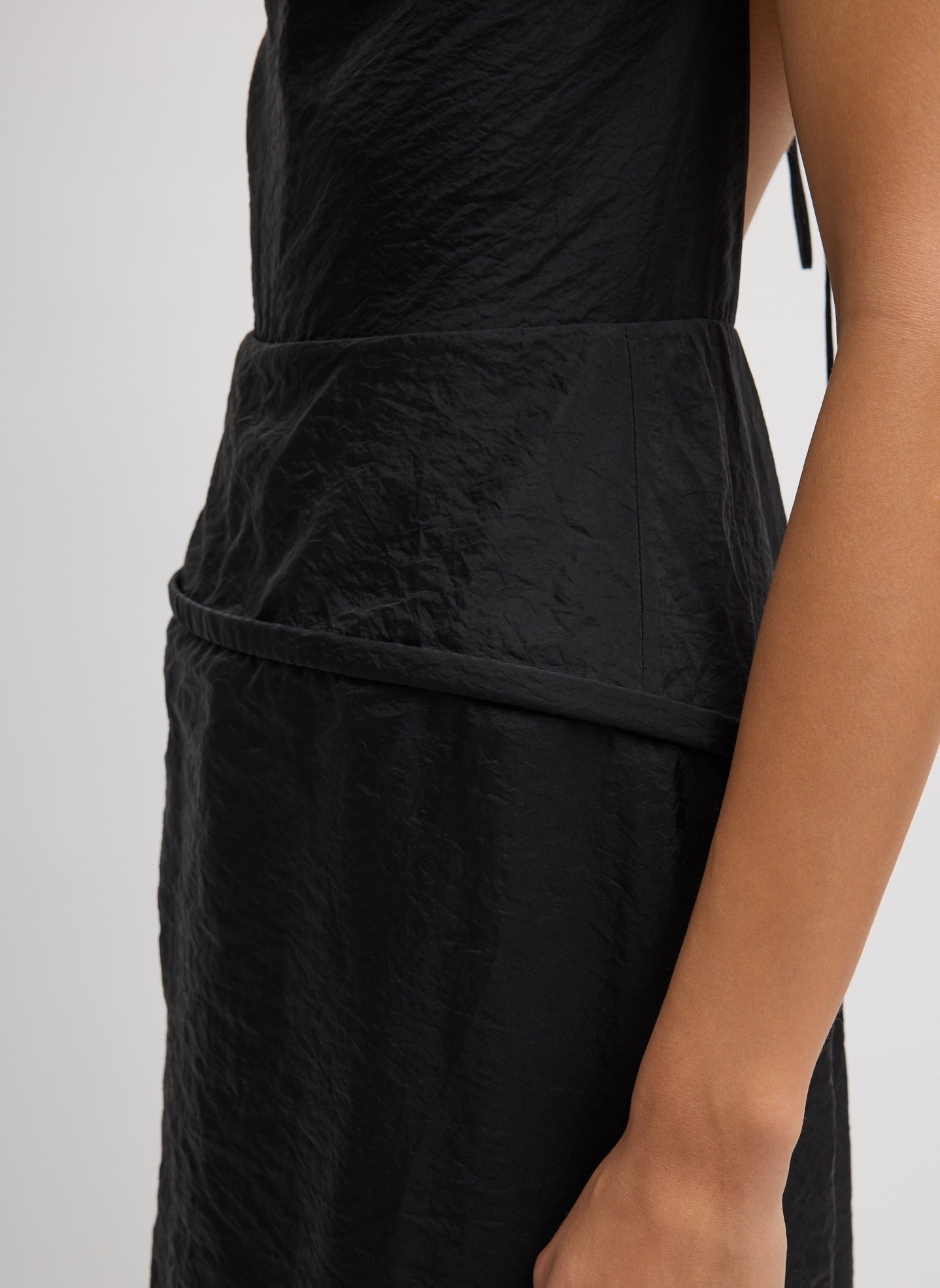 Tibi Chassis Hoop Strappy Dress